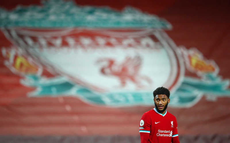 Liverpool's Gomez out for 'significant part' of season after knee surgery