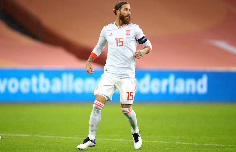 Ramos about to break European caps record for Spain