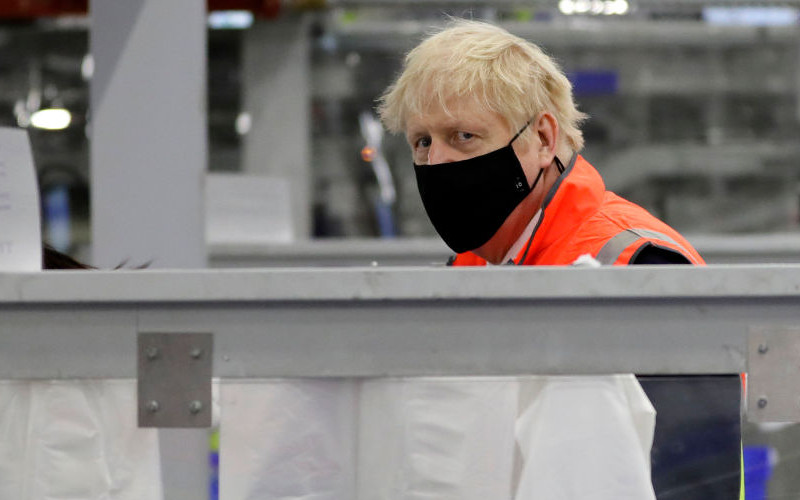 Boris Johnson self-isolating after coming into contact with MP with Covid