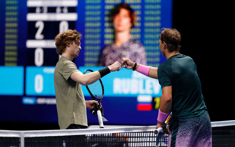 ATP Finals: Nadal pokonał debiutującego Rublowa