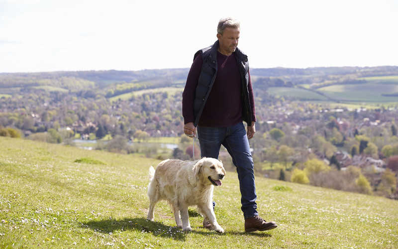 Dog walkers "are 78% more likely to catch coronavirus"