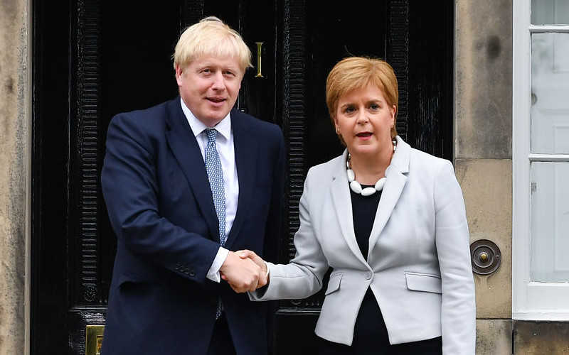 Johnson krytykowany za słowa, że "oddanie części władzy Szkocji było katastrofą"