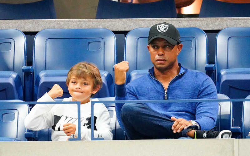 Tiger Woods wystartuje w turnieju golfowym z 11-letnim synem
