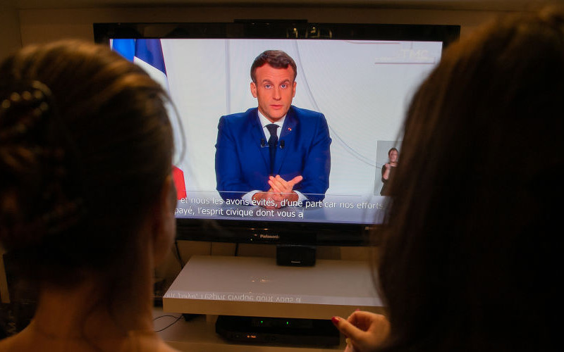 Macron lays out three-stage ending of France's lockdown