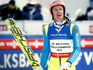 Severin Freund of Germany coming back to jumping