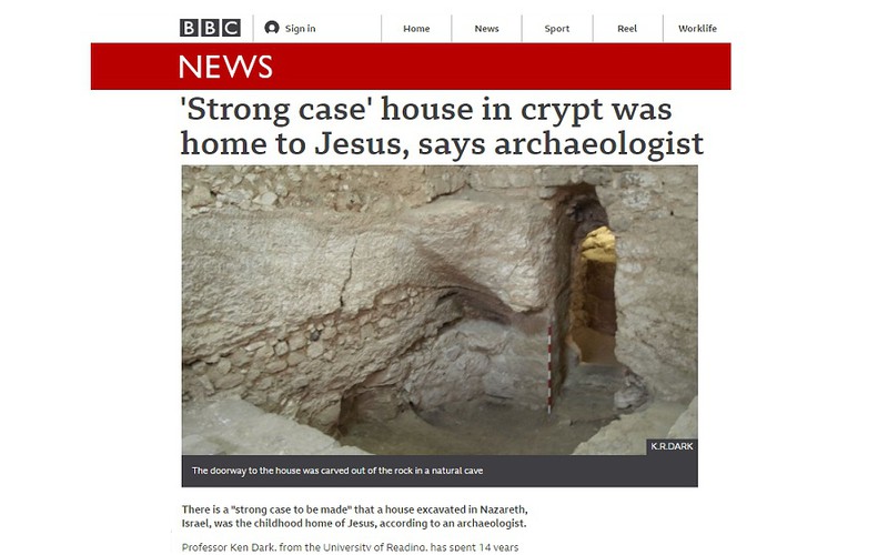 'Strong case' house in crypt was home to Jesus, says archaeologist