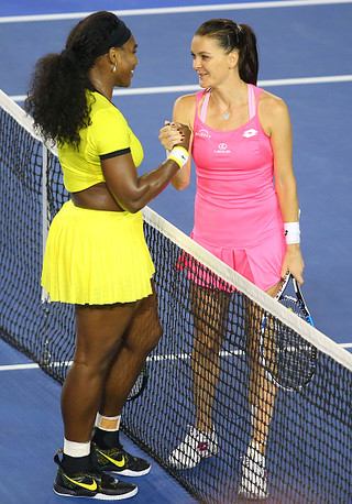 Serena Williams playing tennis on another level, says Agnieszka Radwanska