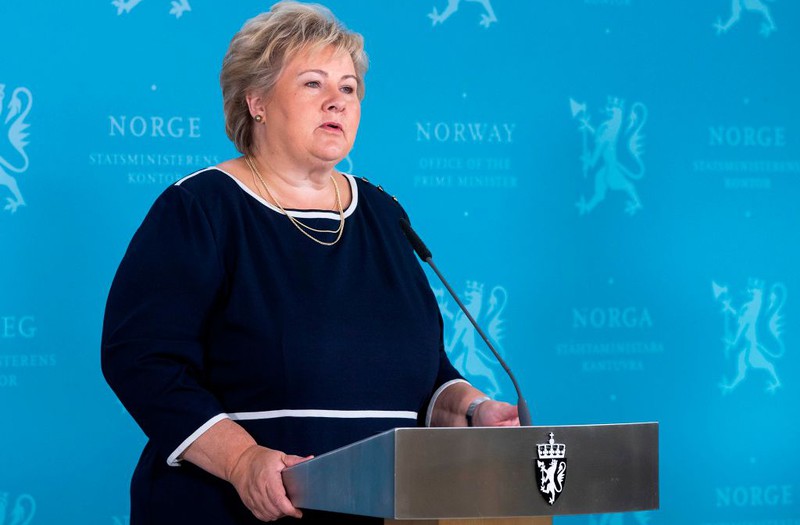 The Norwegian prime minister has announced a "corona dispensation" for Christmas