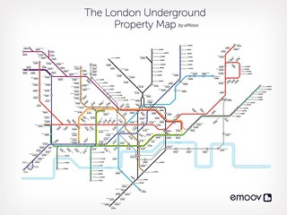 Cenowa mapa metra w Londynie. Przy której stacji kupić mieszkanie?