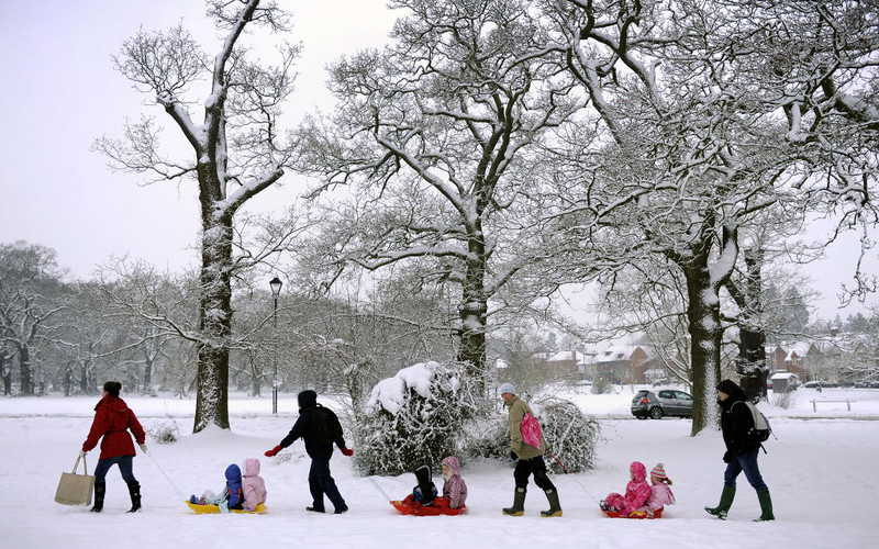 Zmiana klimatu: Wielka Brytania może już nigdy nie doświadczyć opadów śniegu