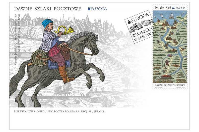 Polish Post with most beautiful stamp in Europe