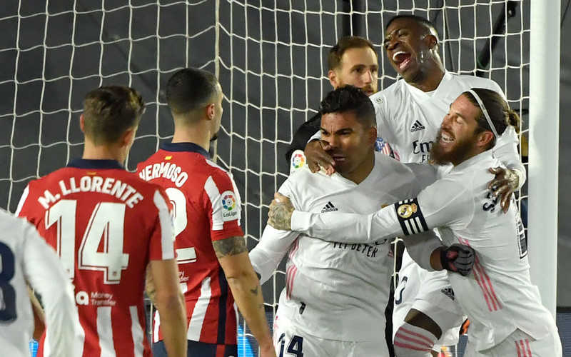 Madrid inflicts Atlético's 1st loss in league this season