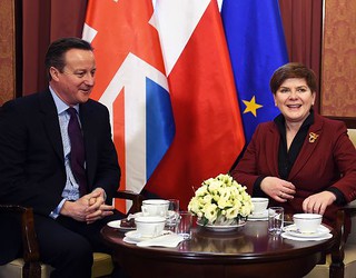 EU referendum: Cameron seeks Polish backing for reform deal