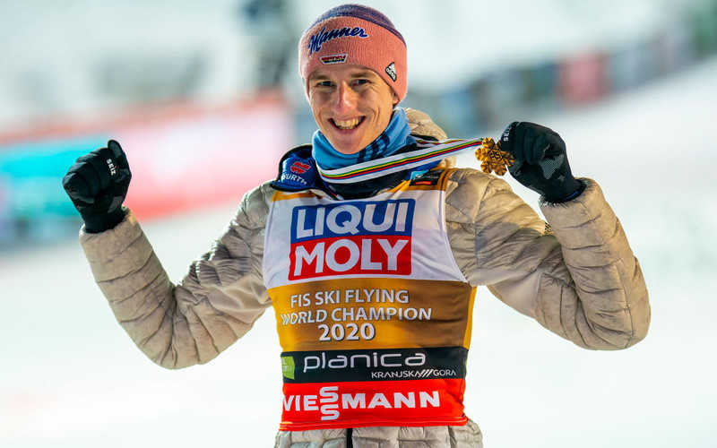 Mistrz świata w lotach narciarskich Geiger został ojcem: "Perfekcyjny tydzień"
