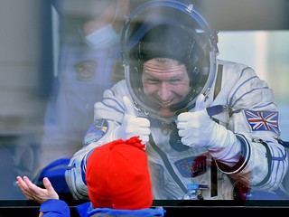 Brytyjczyk Tim Peake obejrzy transmisję z meczu w kosmosie