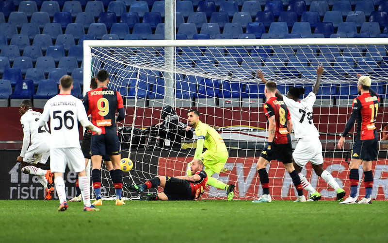 AC Milan fight back again to salvage draw at Genoa