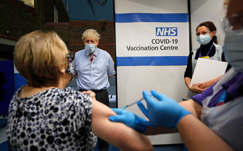 PM: More than half a million people in the UK have received Covid-19 vaccine
