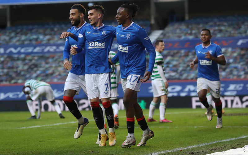 Liga szkocka: Kluczowe zwycięstwo Rangers w derbach Glasgow