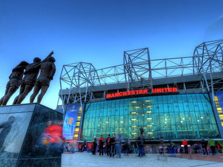 Trybuna na stadionie Manchesteru United im. Charltona