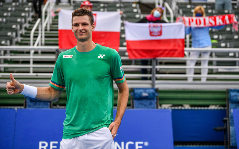 Turniej ATP w Delray Beach: Awans Hurkacza do półfinału