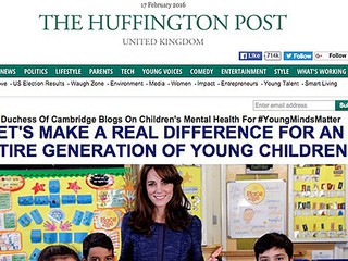 Księżna Kate wzywa do dbania o zdrowie psychiczne dzieci