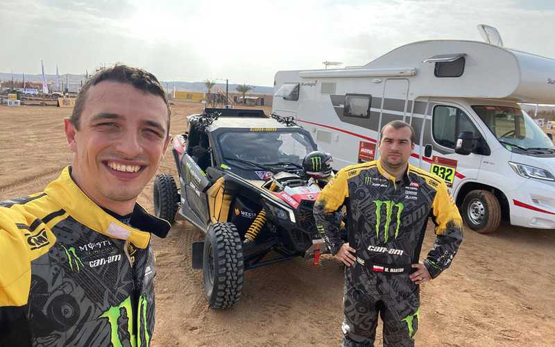 Dakar Rally: Domżała and Marton on the podium!