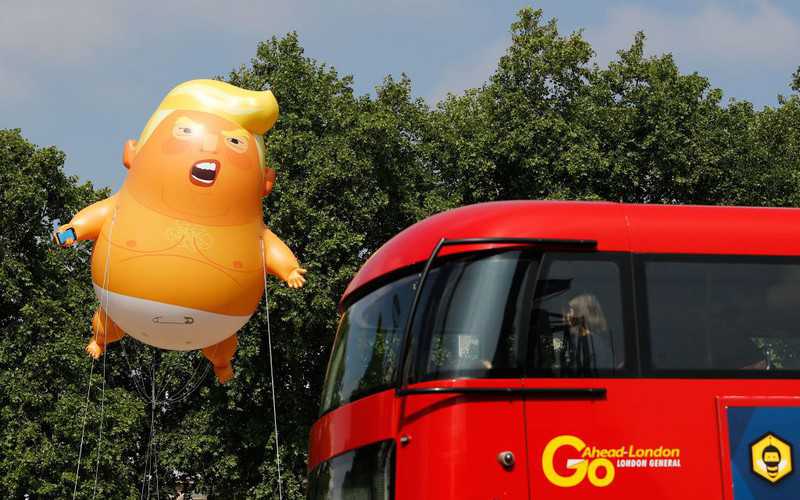 Dmuchany Donald Trump trafi do Museum of London
