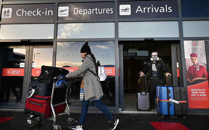 UK arrivals could have to pay for own two-week stay in quarantine hotels