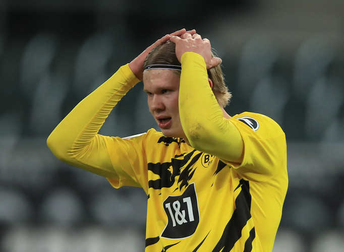 Borussia Dortmund away from the title despite Haaland goals
