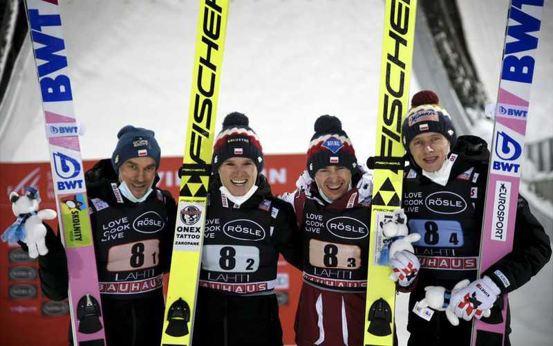 Norway wins team competition in Lahti. Poland was second