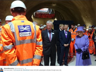 Crossrail będzie nosić imię brytyjskiej królowej. Elizabeth line ruszy już w przyszłym roku