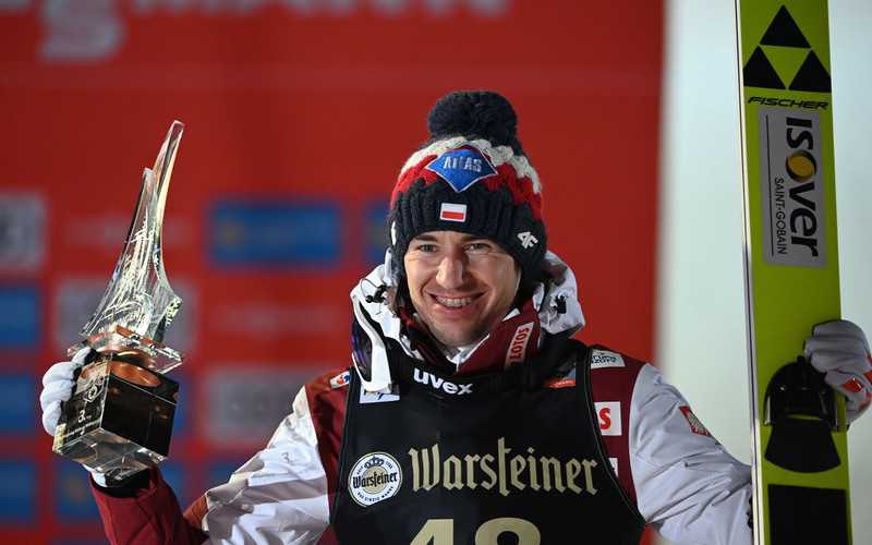 Ski-jumping: Polish champion Stoch claims World Cup podium