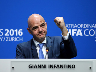 Infantino nowym prezydentem FIFA. Boniek: "To nasz dobry przyjaciel"