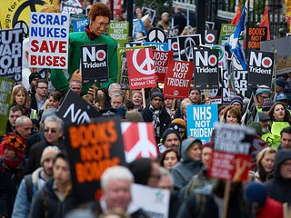 Londyn: Tysiące uczestników na antyatomowej demonstracji