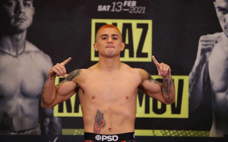 JoJo Diaz misses weight, stripped of belt before title fight with Shavkatdzhon Rakhimov