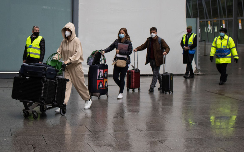 The first passengers went to mandatory hotel quarantine