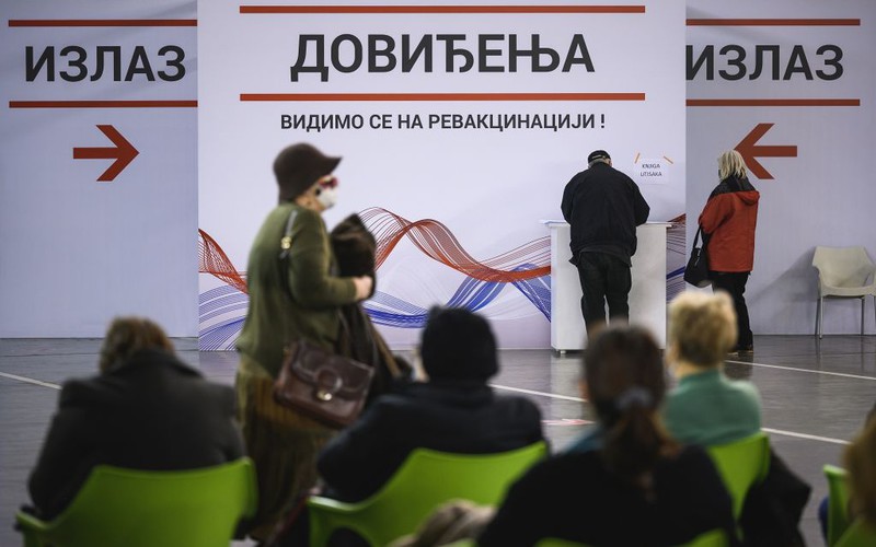 Serbia jest druga po UK pod względem liczby zaszczepionych osób