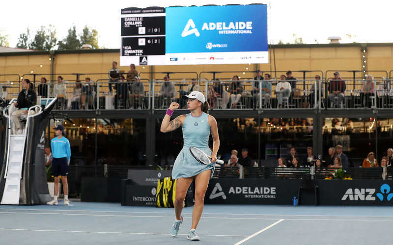 Turniej WTA w Adelajdzie: Świątek awansowała do półfinału