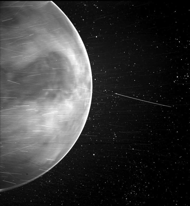 NASA showed an unusual photo of Venus