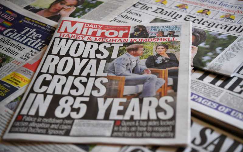 "To był atak na monarchię": Brytyjskie media o wywiadzie Harry'ego i Meghan