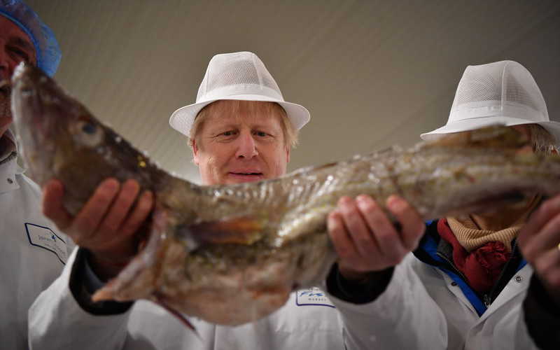 Brexit: Boris Johnson będzie namawiał do kupowania brytyjskich ryb