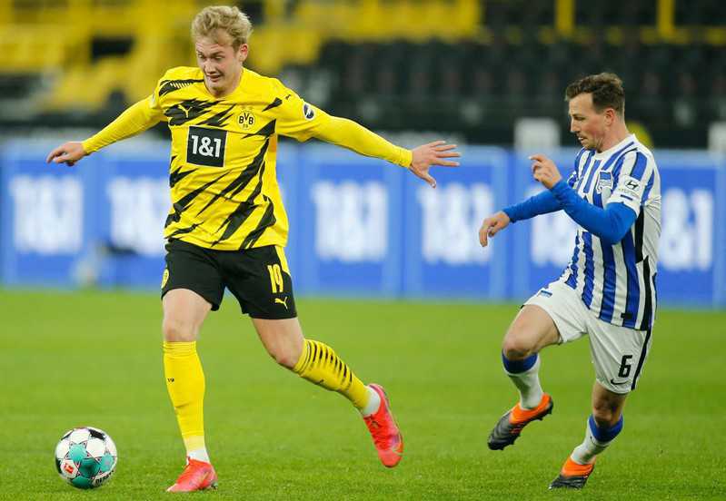 Liga niemiecka: Piątek nie pomógł Hercie, wygrana Borussii Dortmund