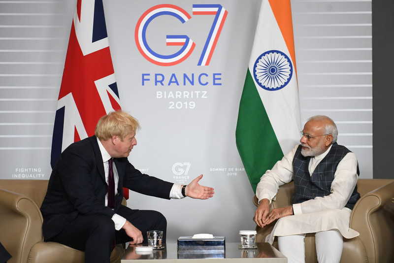 Reuters: Boris Johnson odwiedzi Indie pod koniec kwietnia