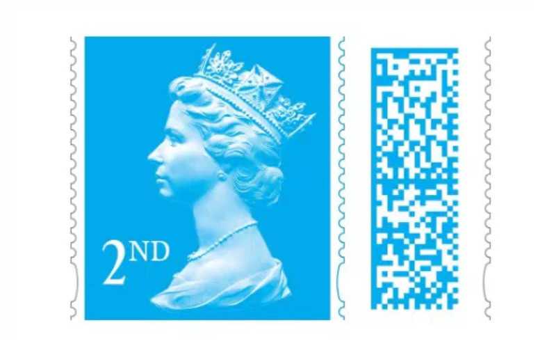 Royal Mail po raz pierwszy dodaje kody kreskowe do znaczków