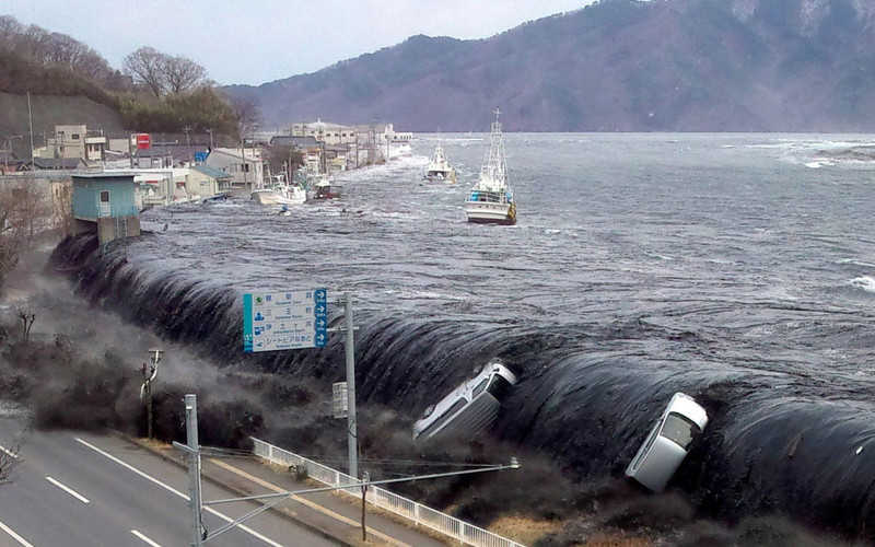 Japan hit by tsunami waves after magnitude 7.2 earthquake