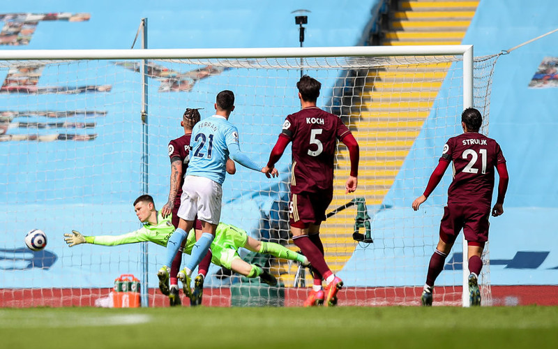 The defeat of Manchester City with the Klich's team