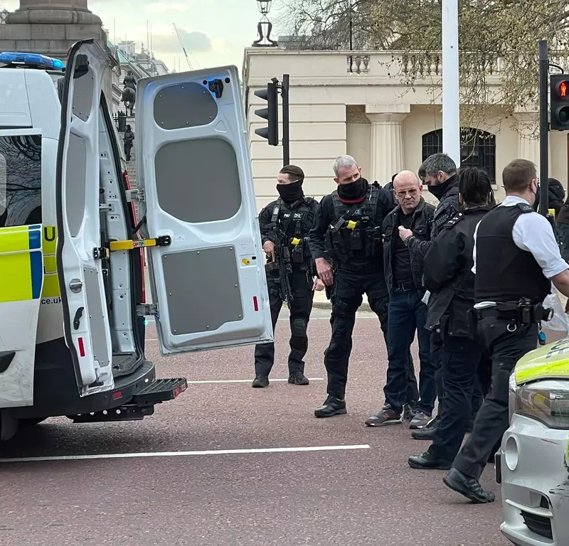 Mężczyzna z siekierą aresztowany w pobliżu pałacu Buckingham