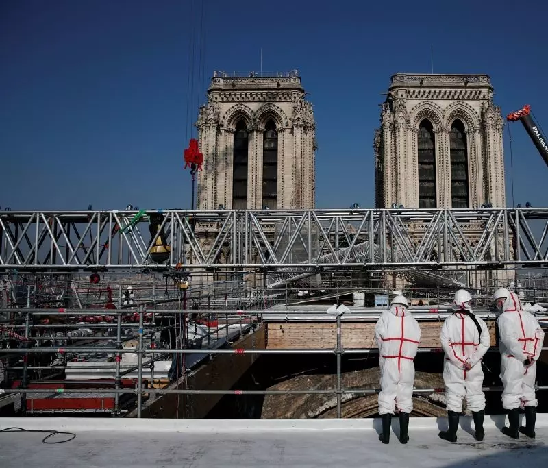 Rocznica pożaru Notre Dame: "Dziękujemy Polakom za przywiązanie do katedry"