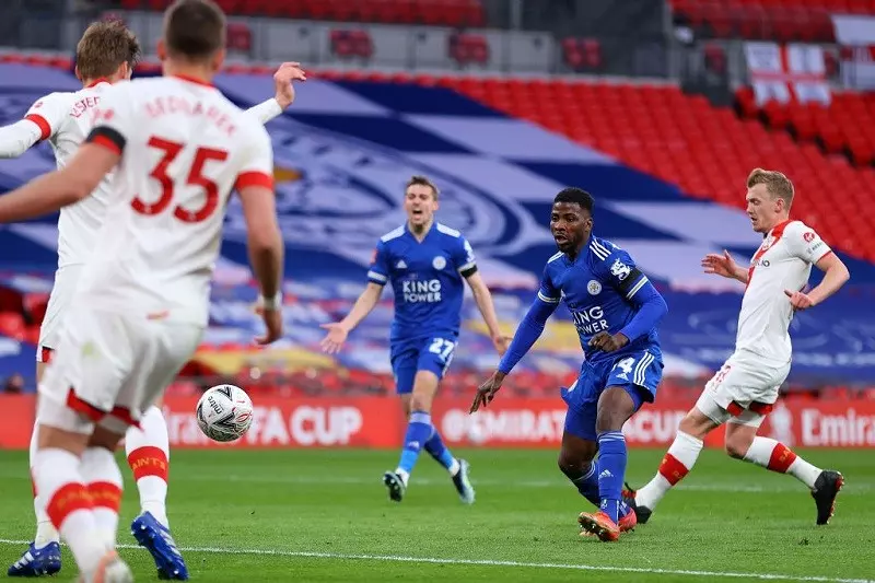 Leicester 1-0 Southampton: Kelechi Iheanacho spears Foxes into FA Cup final in front of spectators