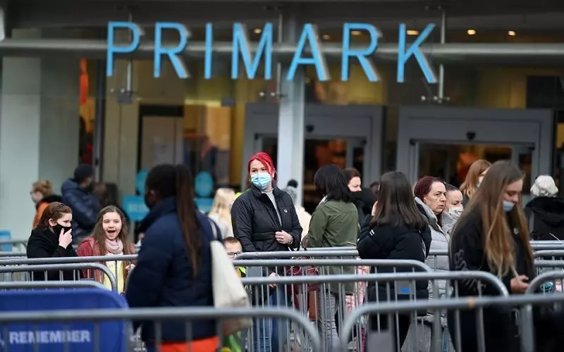 Primark shopper numbers 'back to pre-Covid levels'